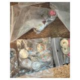 Lot of Snap Jewelry Items including Bracelets and Decorative Snaps