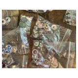 Fashion Jewelry Necklace and Snap Button Lot including Multiple Styles and Designs