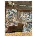 Assorted Fashion Jewelry with Snap Button Inserts