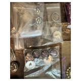 Assorted Fashion Jewelry with Snap Button Inserts