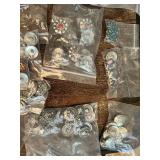 Assorted Snap Button Jewelry Pieces