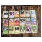 Lot of Pokemon Trading Cards Including Tangela, Electabuzz, Magcargo, and More