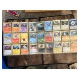Lot of 54 Pokemon trading cards including Feebas, Lileep, Meowth and More