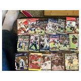 Lot of Football Cards featuring Ben Roethlisberger, Cam Newton, Lawrence Taylor, Drew Brees, and Rob Gronkowski