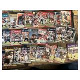 Lot of Football Cards Featuring Various Players including Rookie, Pro Set, and Press Proof Editions