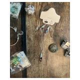Assorted Fashion Jewelry Including Bracelets, Necklaces, and Cufflinks