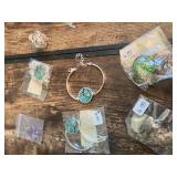 Assorted Fashion Jewelry Including Bracelets, Necklaces, and Cufflinks