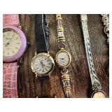 Lot of Various Watches Including Geneva, Timex, and Quartz Models