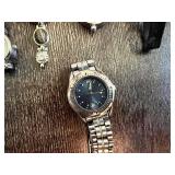 Lot of Various Watches Including Geneva, Timex, and Quartz Models