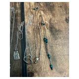 Assorted Jewelry Lot including Watch, Tiara, Necklaces, and Bracelets