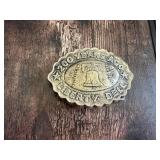 1776-1976 U.S. Bicentennial Liberty Bell Belt Buckle
