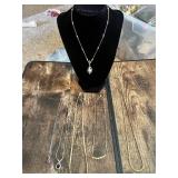 Gold and Silver Necklaces and Pendants Assortment