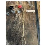 Lot of Mixed Jewelry Items Including Rings, Necklace, and Earrings