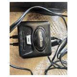Sega Genesis Console with Controllers and Sonic the Hedgehog Game