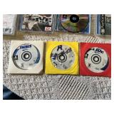 PlayStation Video Game Lot including NFL GameDay 2003, NHL Nascar Thunder 2004, and WWF SmackDown and More