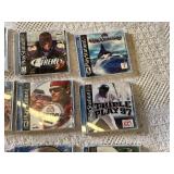 PlayStation Video Game Lot including NFL GameDay 2003, NHL Nascar Thunder 2004, and WWF SmackDown and More