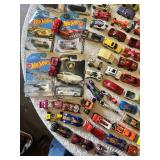 Collection of Hot Wheels Die-Cast Cars and Accessories