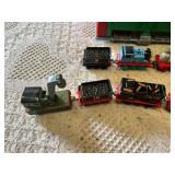 Toy Train Set including Knapford Station, Engines, and Track