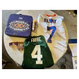 Super Bowl XXX Merchandise and NFL Jerseys including Brett Favre Green Bay Packers Jersey and John Elway Denver Broncos Jersey