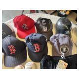 Lot of Baseball and Team Memorabilia, Hats