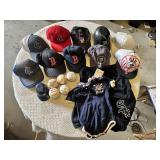 Lot of Baseball and Team Memorabilia, Hats