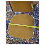 8 Solid Mid Modern Virco Stackable Cushioned Chairs