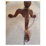 Solid Decorative Vintage Style Table/Lamp - Works Great