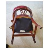 Beautiful Vintage Leather Club/Bank Chairs - Set of 2 High End Chairs