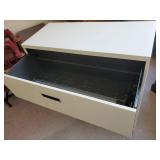 Large 3 Drawer Bankers Metal Cabinet