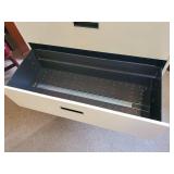 Large 3 Drawer Bankers Metal Cabinet