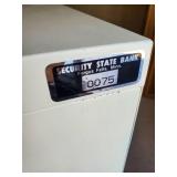 Large 3 Drawer Bankers Metal Cabinet