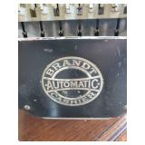 Beautiful Heavy Duty Antique Brandt Automatic Cashier - Working!