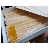Large group of 8 1/2" x 14" Unused Filing Placards