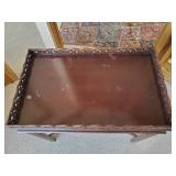 Gorgeous Ornate Wood Table with Lots of Detail