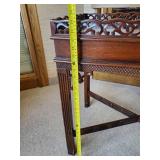 Gorgeous Ornate Wood Table with Lots of Detail