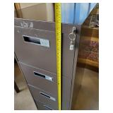 Large Solid Metal Cabinet w/ Key!