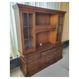Beautiful Large 2 piece Office Hutch