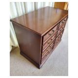 Solid Drawer/Cabinet w/ 2 deep Drawers