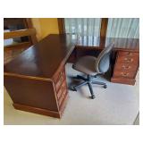 Lightly Used Corner Bankers Desk w/ Chair