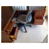 Lightly Used Corner Bankers Desk w/ Chair