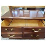 Solid Drawer/Cabinet with 2 Deep Drawers
