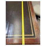 Solid Wooden Bankers Desk with Desk Chair