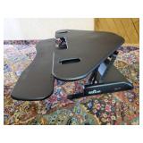 Lightly used Cube Corner 48 Varidesk Raising Desk for Sitting or standing