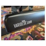 Lightly used Cube Corner 48 Varidesk Raising Desk for Sitting or standing