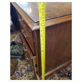 Bankers Corner Desk with Rolling Office Chair