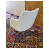 Highly collectable Mid Modern Cushioned Conference Room Chair on wheels