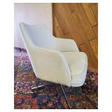 Highly collectable Mid Modern Cushioned Conference Room Chair on wheels