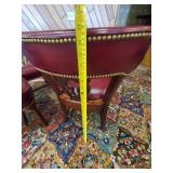 Beautiful Vintage Leather Club/Bank Chairs - Set of 4 high end chairs