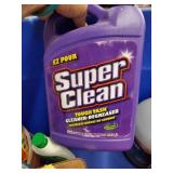 Large Lot of Various Cleaning supplies with Tub