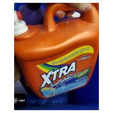 Large Lot of Various Cleaning supplies with Tub